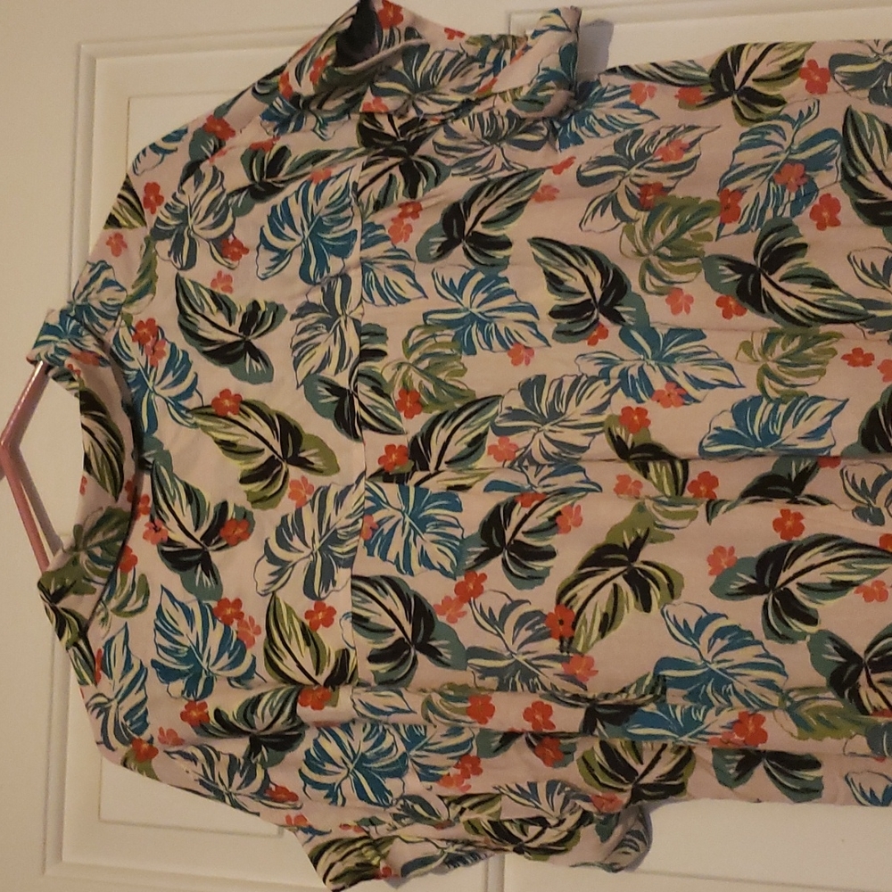 Seascape Luau Cover Up Dress - Picture 4 of 5